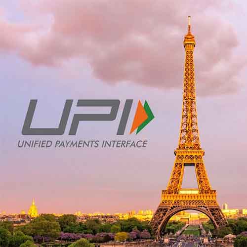 UPI services launched in France at Eiffel Tower